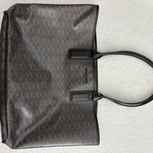 Michael Kors Black and Gray Hobo Bag